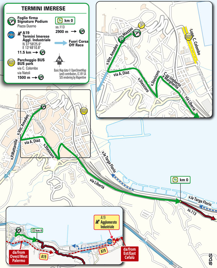 Tappa 3 de Il Giro di Sicilia 2021: Selinunte (Castelvetrano), Mondello (Palermo) stage 3