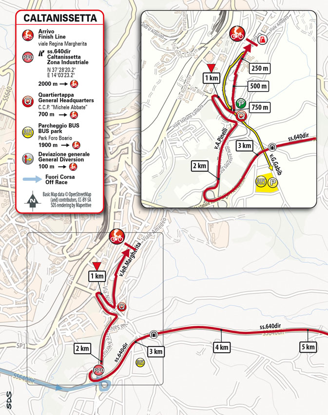 Arrivo/Arrival Tappa 2 Stage 2 Il Giro di Sicilia 2022